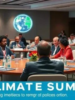 Climate change and international policy discussions: what's at stake?