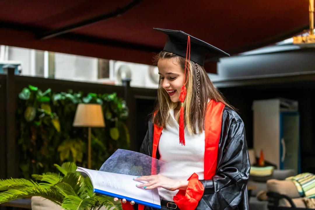 a girl with Canada Student Loan Program.