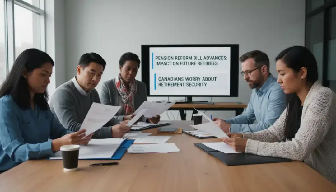 Working-age Canadians planning for future retirement under pension plan reforms 2026.
