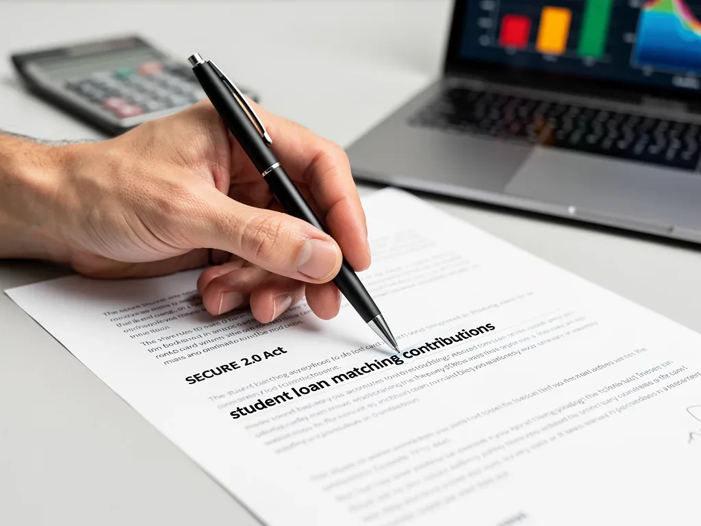 Understanding SECURE 2.0 Act provisions for student loan matching