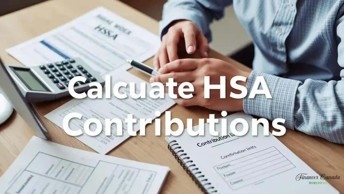 Contributions and limits for HSAs