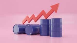 rising of global oil prices.