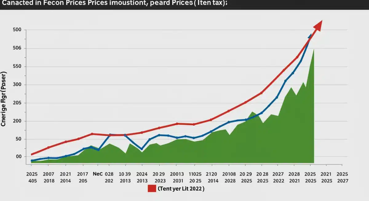 Projected fuel price increases in Canada due to carbon tax, 2025-2027.