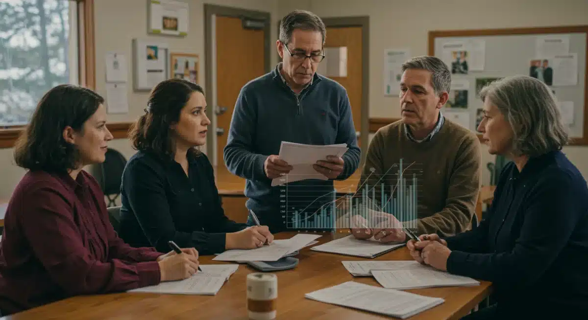 Canadians discussing household budget concerns amidst rising cost of living and carbon tax.