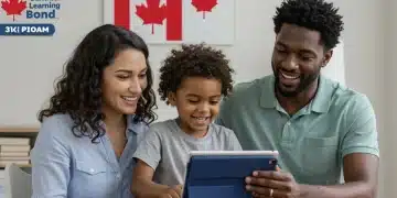 Family reading about Canada Learning Bond 2026 benefits for education