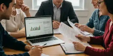 Students and parents reviewing tax documents for education tax credits in 2026, Canada.