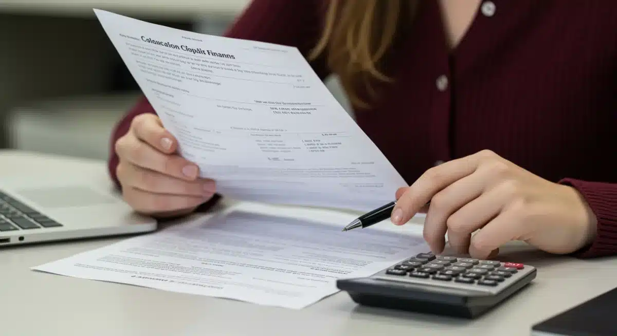 Student reviewing Canada Student Grant application criteria and financial documents.